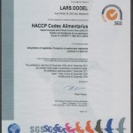 HACCP Codes - Lars DOOEL | Perustija